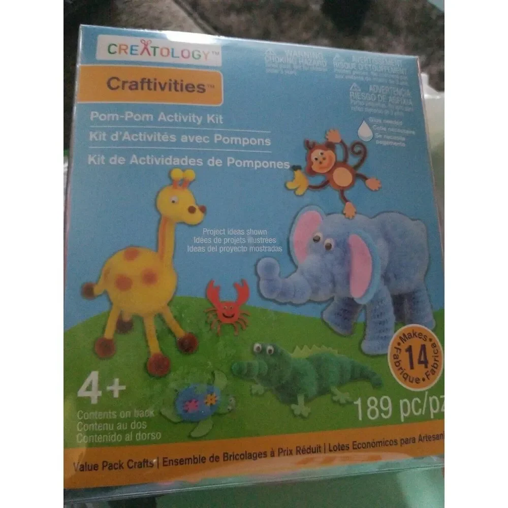 Creatology Craftivities Pom Pom Activity Kit 189 Pieces